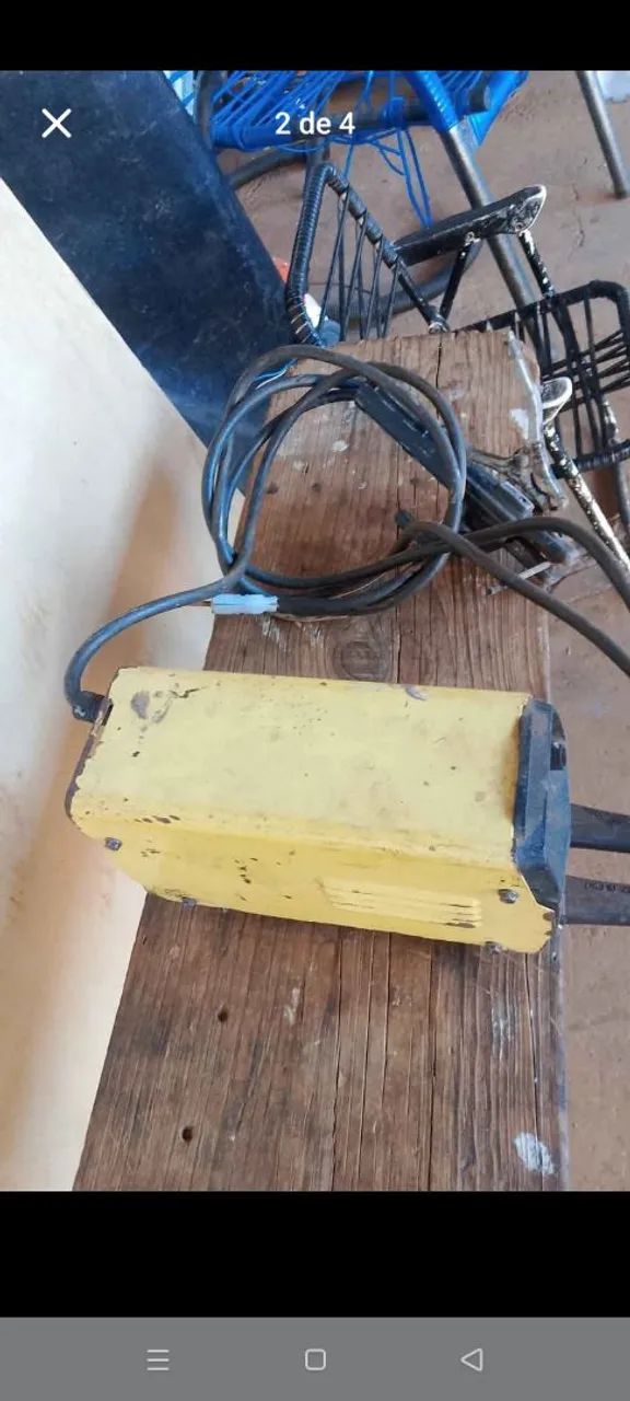 Vendo maquina de solda bivolt - Foto 2