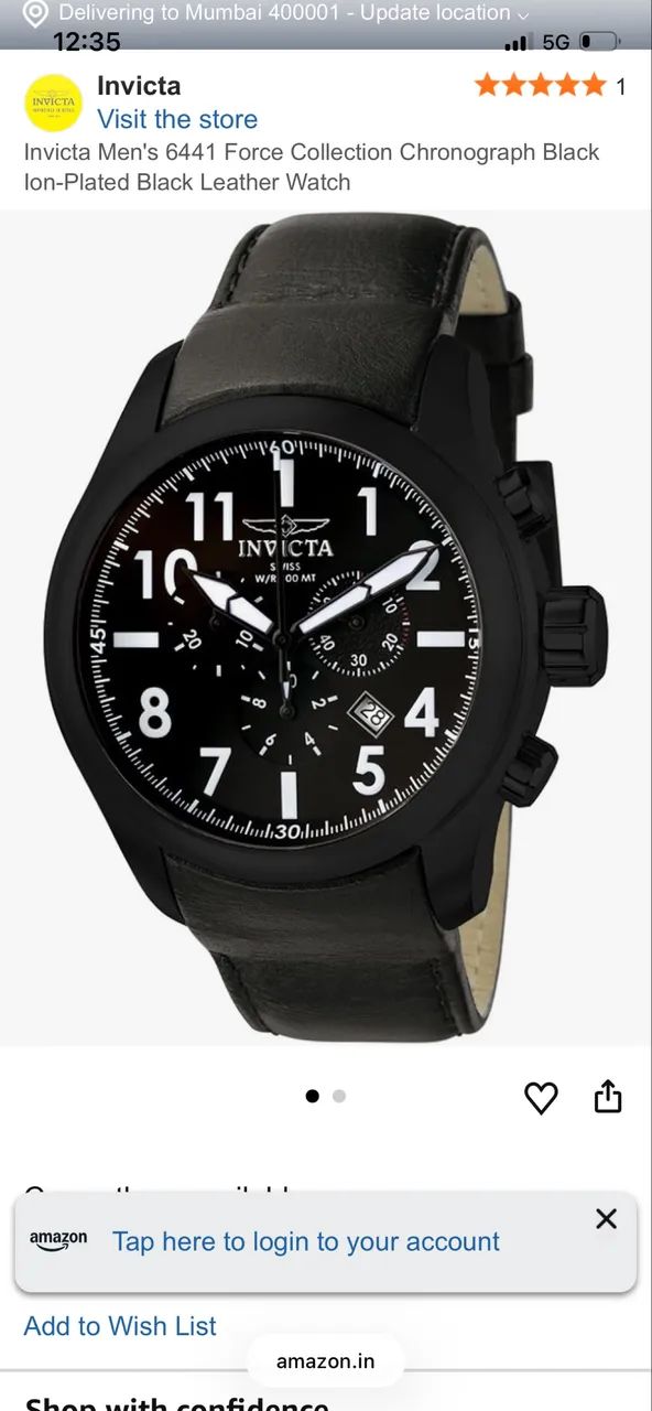 Invicta Coalition Force, original, seminovo  - Foto 4