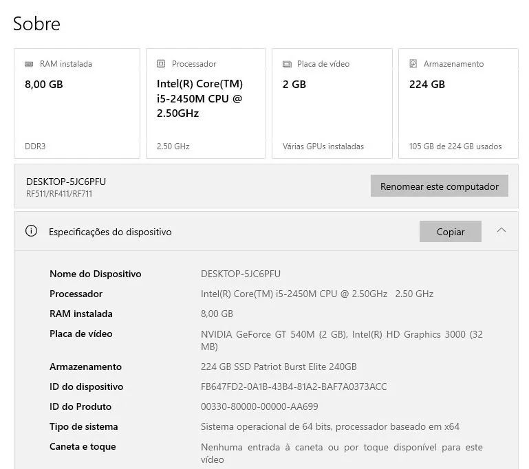 Notebook Samsung Rf511 Np-rf511-5d4br - Foto 5