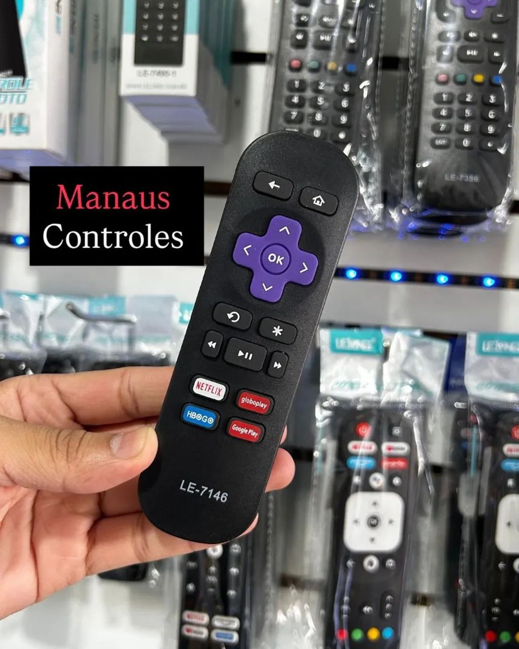  Controle Tv box Roku express