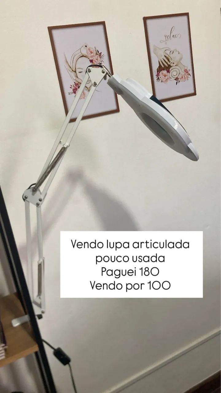 Lupa Articulada com Led - Foto 2