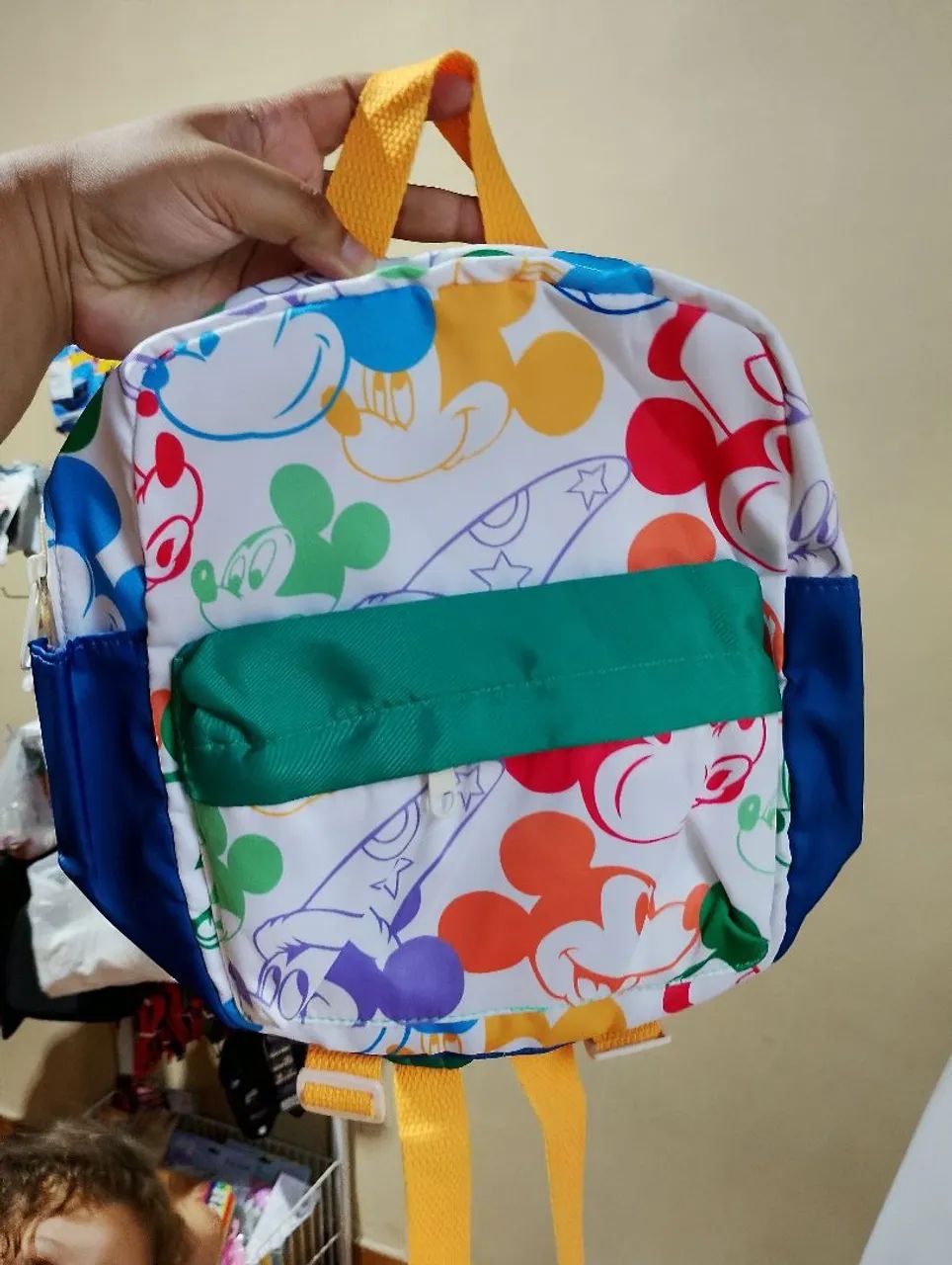 Mochila infantil Mickey passeio  - Foto 3