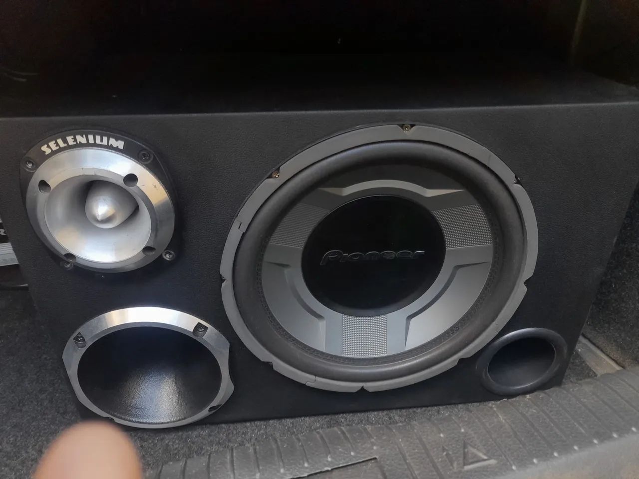 Som automotivo Trio Pioneer + Taramps DS800x4 | Grave forte