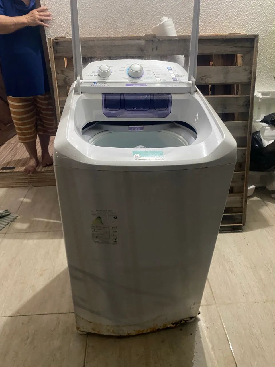 Máquina lavar eletrolux 8.5 - Foto 4