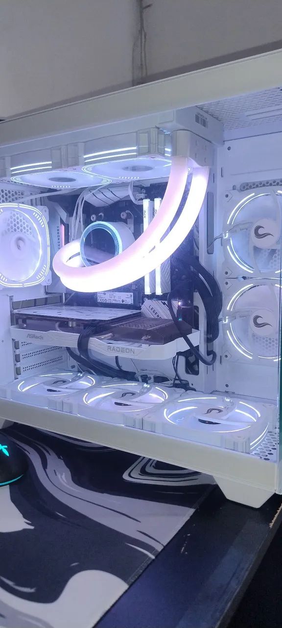 vende-se pc gamer branco - APENAS PIX - Foto 2
