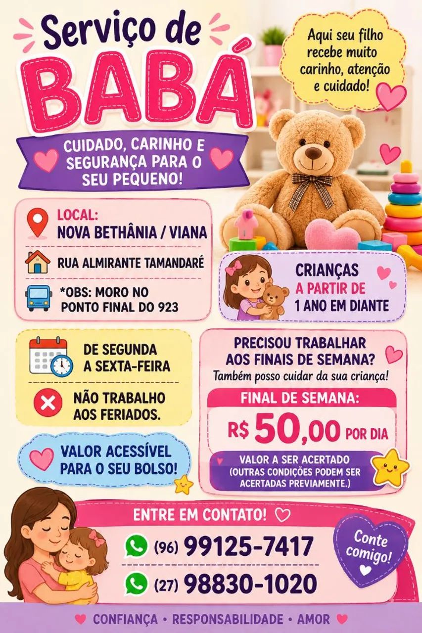 Serviço de Babá