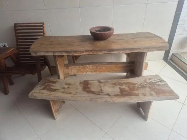 mesa madeira  - Foto 3