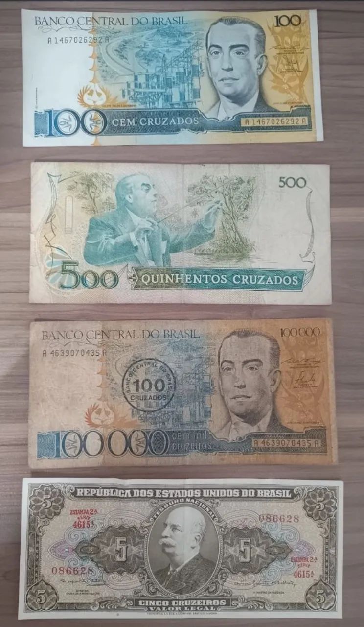 Notas antigas 