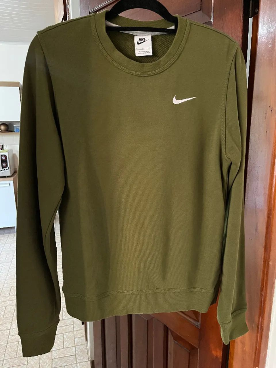  moletom nike verde musgo p 