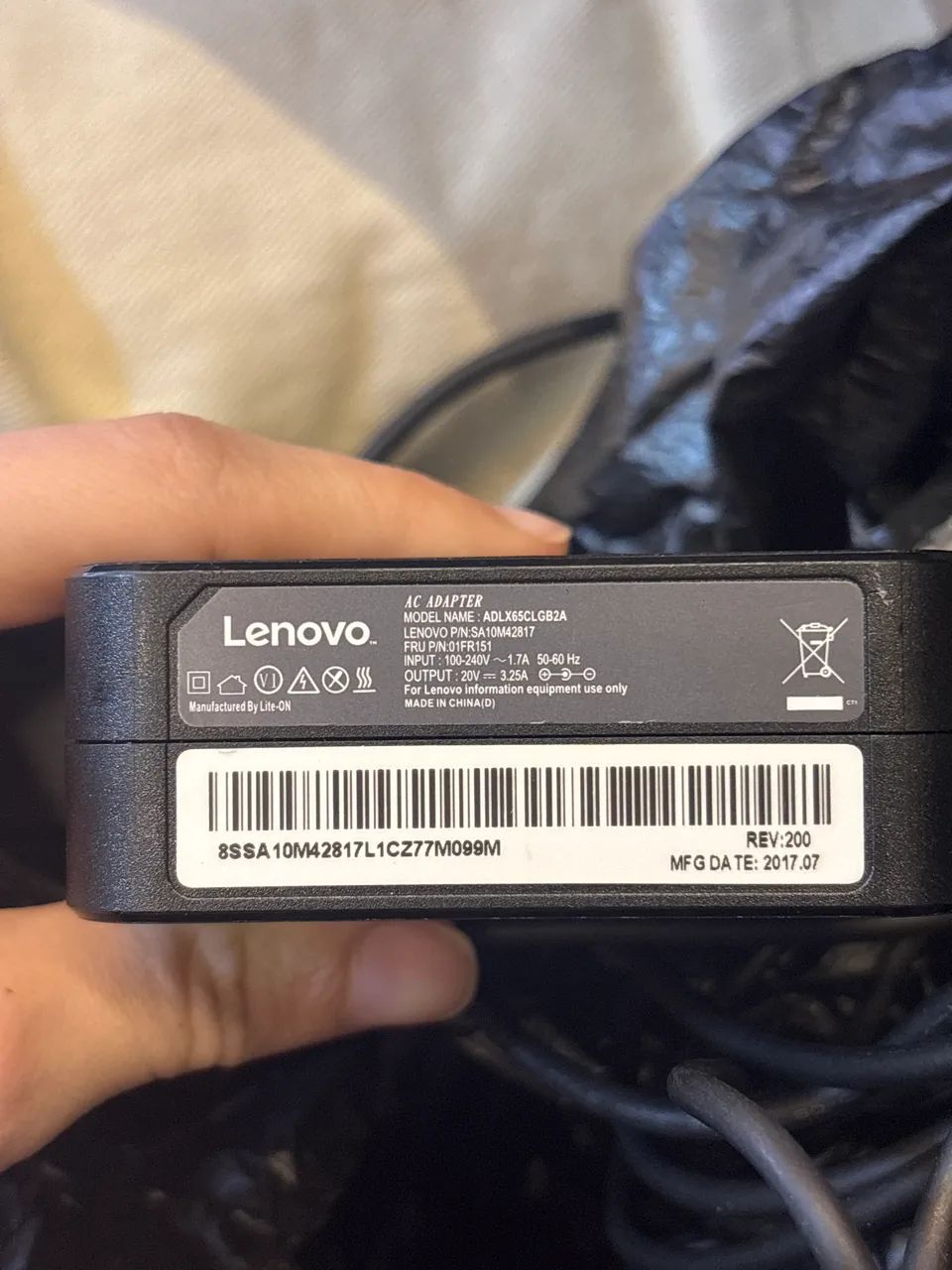Carregador notebook Lenovo  - Foto 2