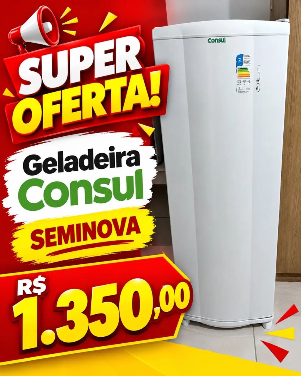 Geladeira consul em excelente estado 
