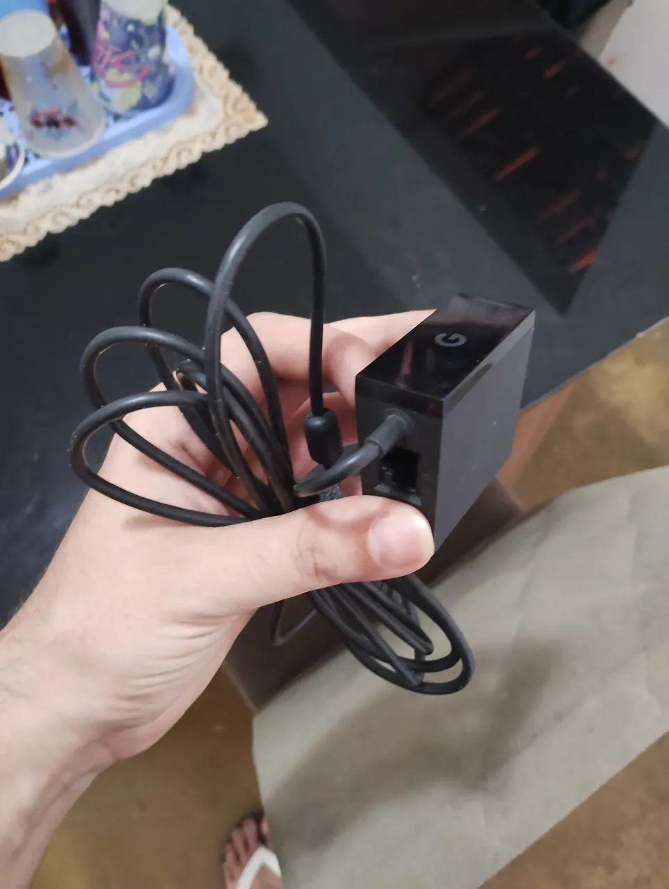 Google Chromecast Ultra 4K Original com Fonte Ethernet RJ-45 - Foto 3