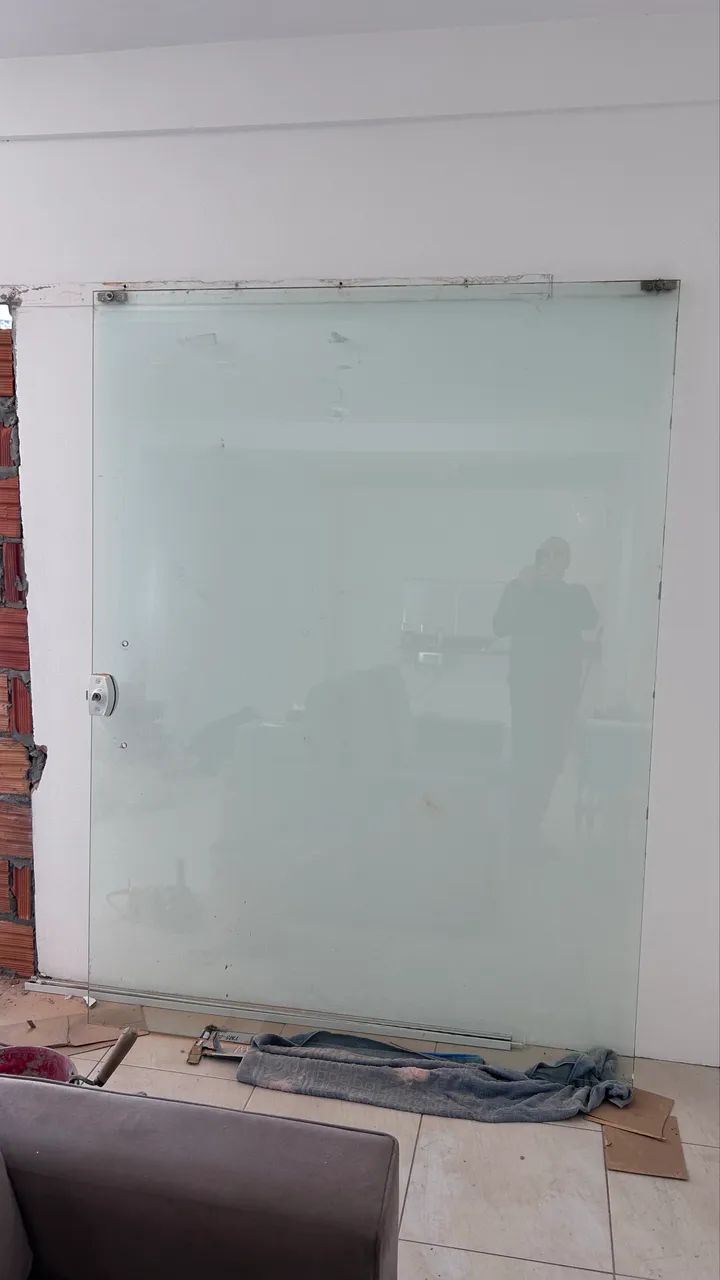 Porta de correr de Blindex - para retirada no local! - Foto 2
