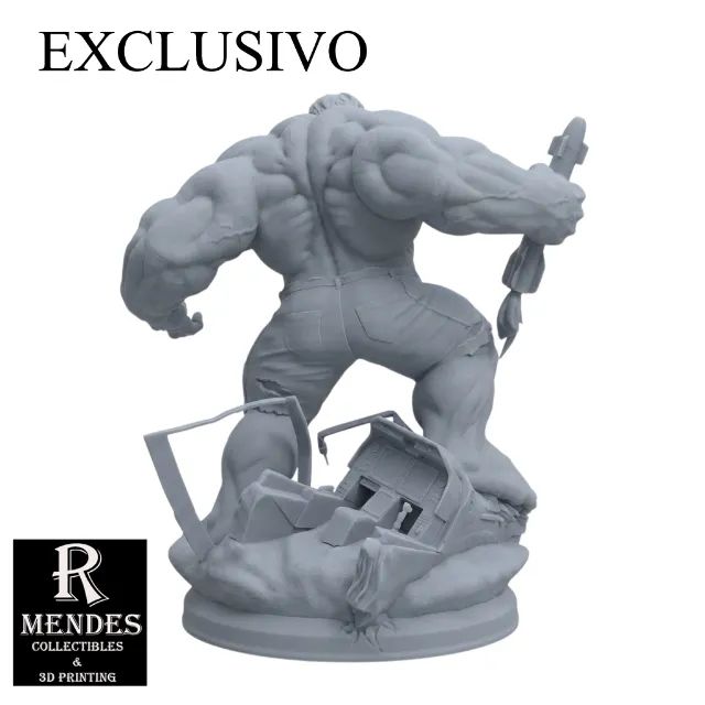 Hulk Estatua em Resina Exclusivo IronStudios-Sideshow-Marvel - Foto 2