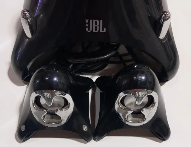 kit multimidia caixa som subwoofer jbl creature iii stereo system