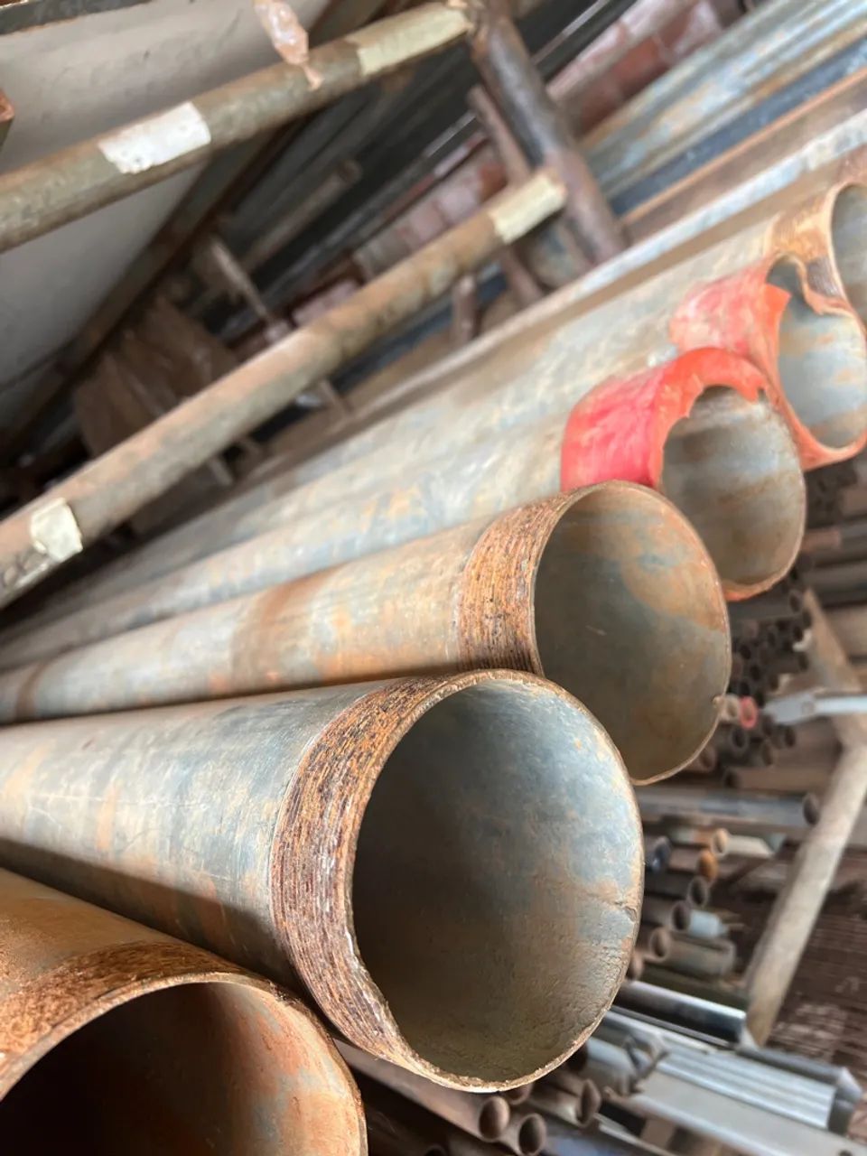 Tubo Galvanizado - 4,5 polegadas  - Foto 2