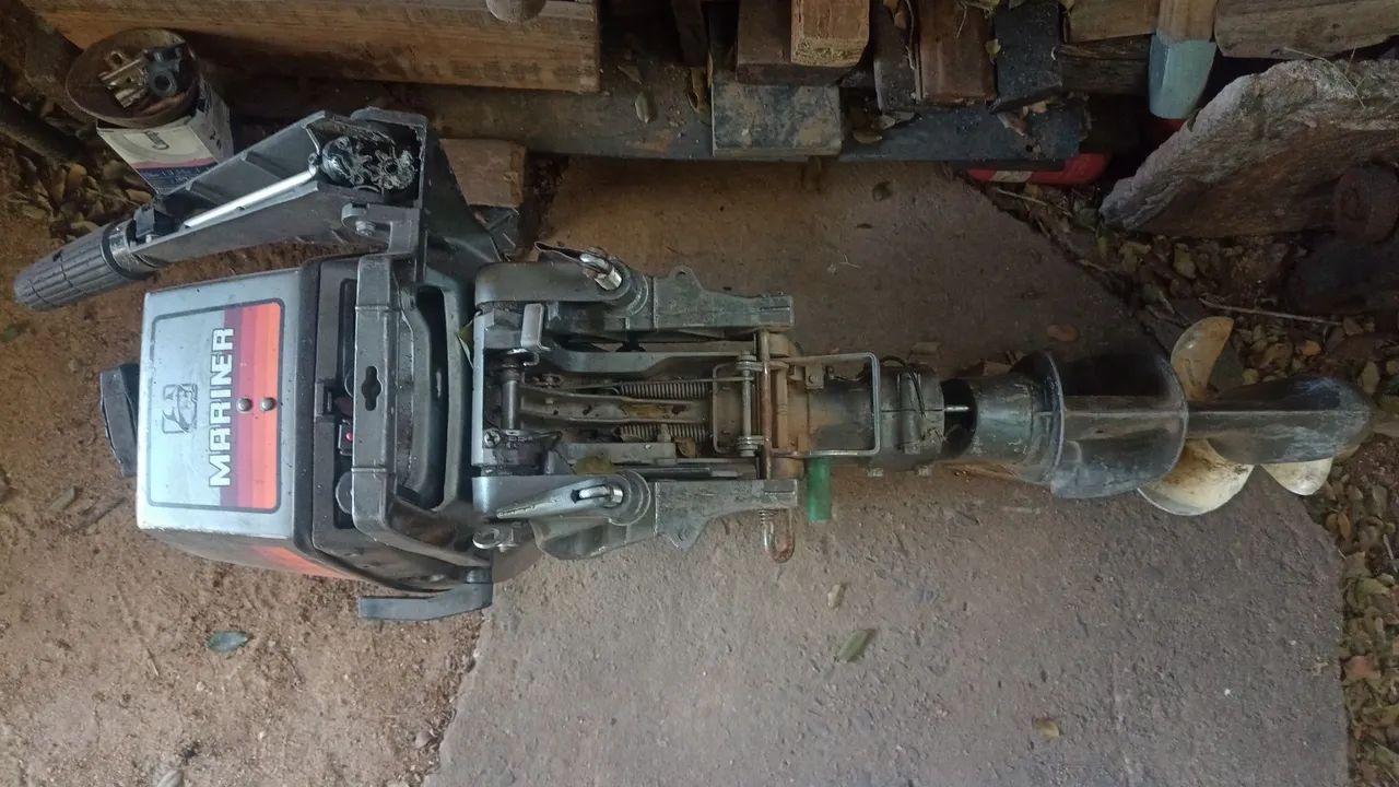 Barco 5,50 m com motor 15HP - Foto 4