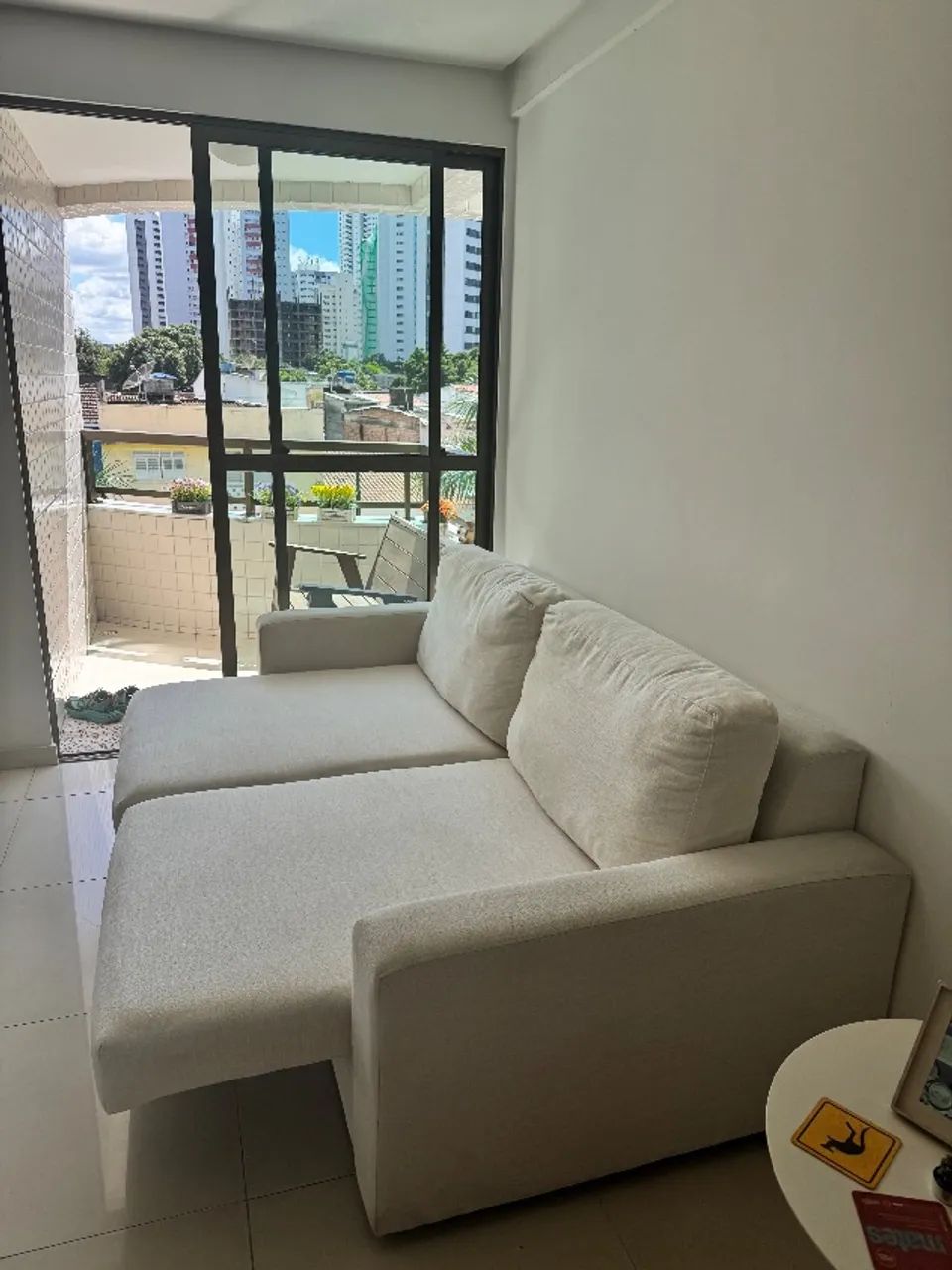 Sofá em linho em ótimo estado.  - Foto 4