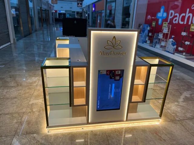 Quiosque de Madeira Moderno para Shopping - Foto 2