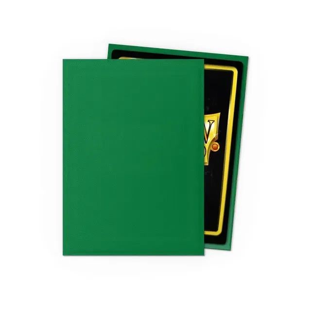 Sleeve Dragon Shield Green Matte Importado - Foto 3