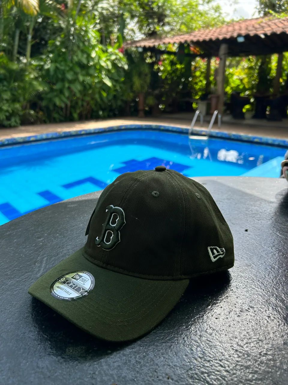 Boné Boston New Era verde