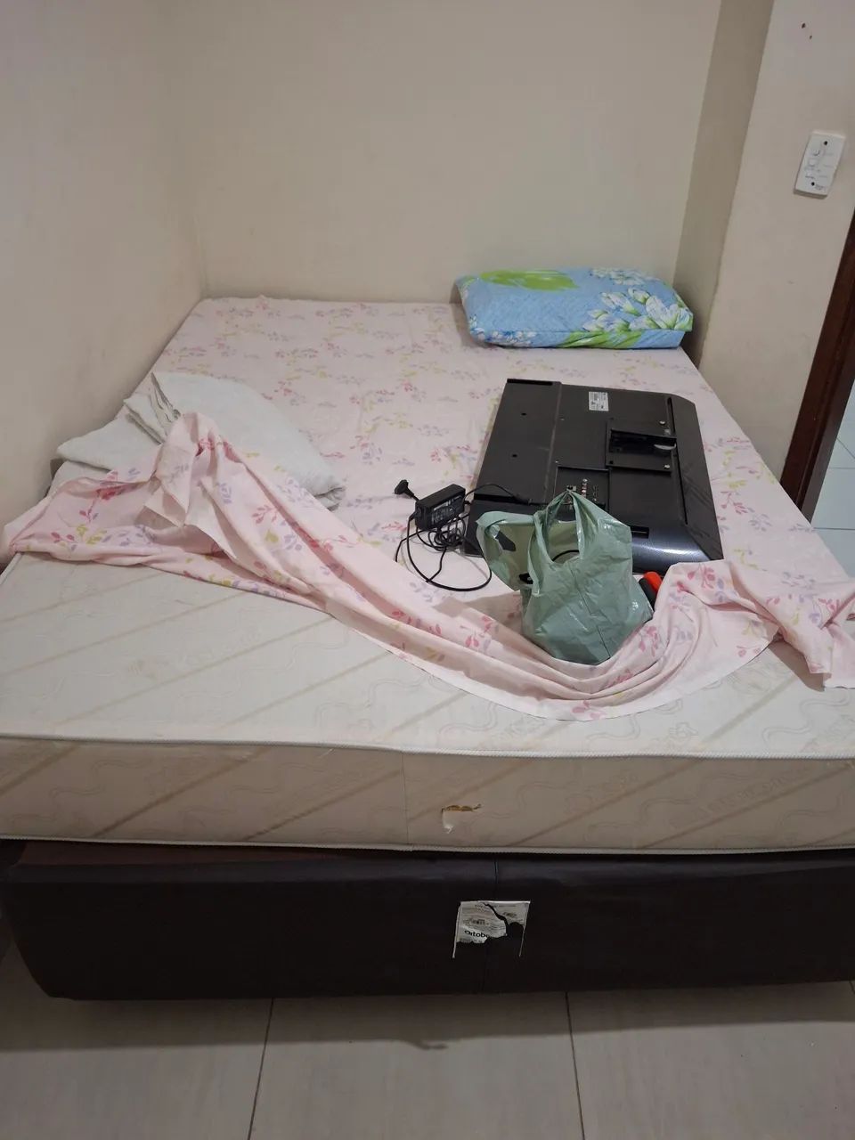 Cama Box Casal com Colchão Duro para coluna - Foto 2