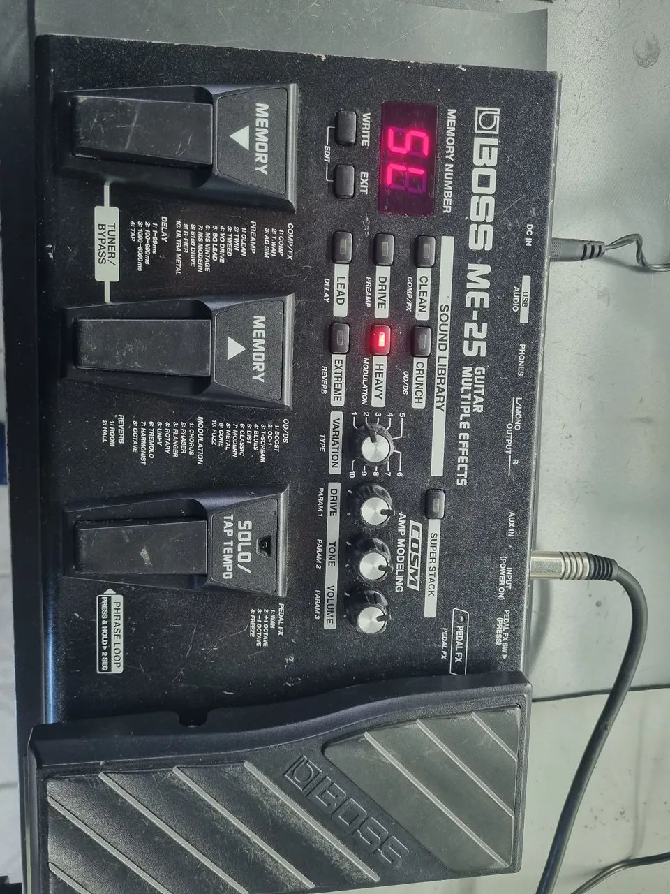 Pedaleira Boss ME-25  - Foto 3