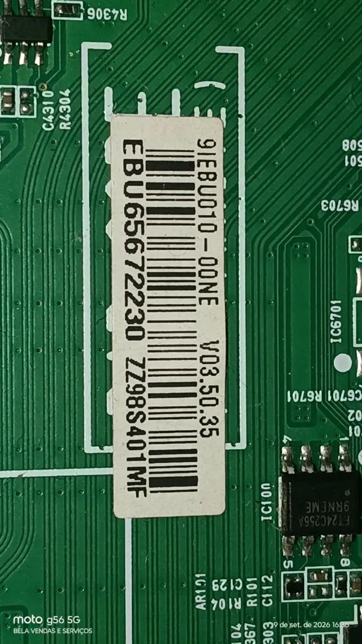A Placa Principal Lg Eax68209005 (1.1) - Foto 3