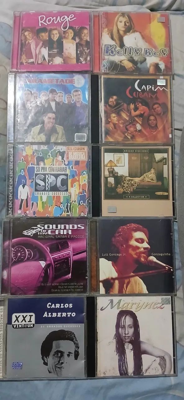 10  cds variados   100