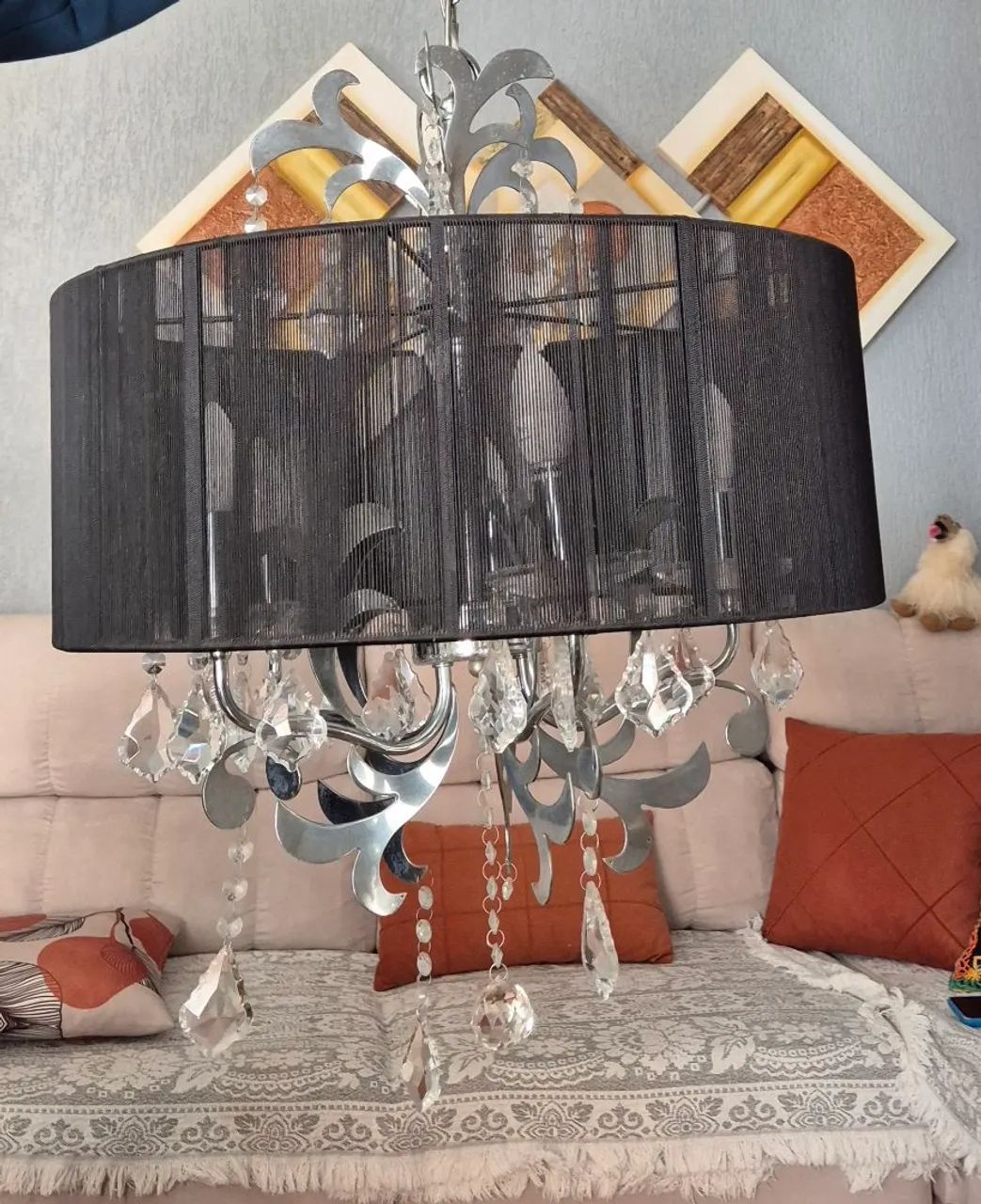 Lustre imponente para sala - Foto 5