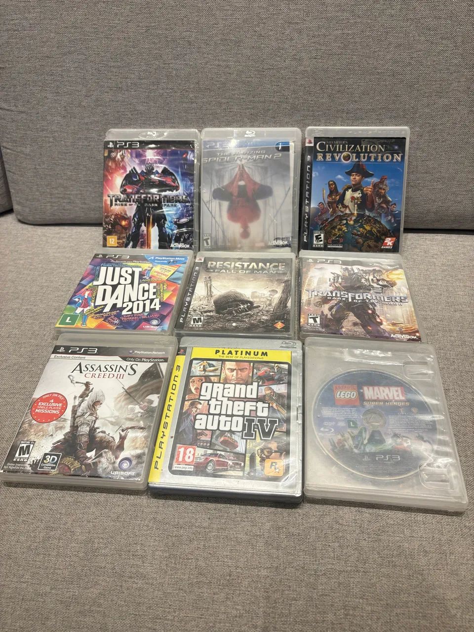 Jogo PS3 - Vários 