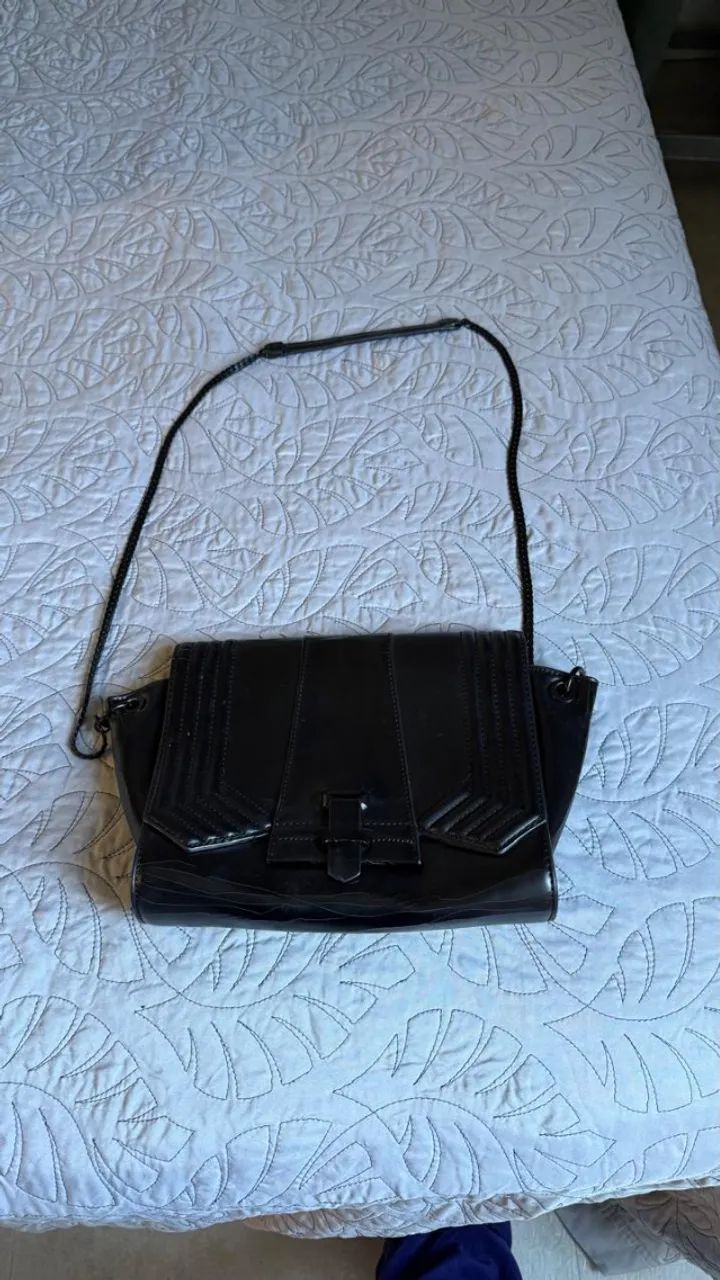 Bolsa Zara Preta - Moderna e Versátil