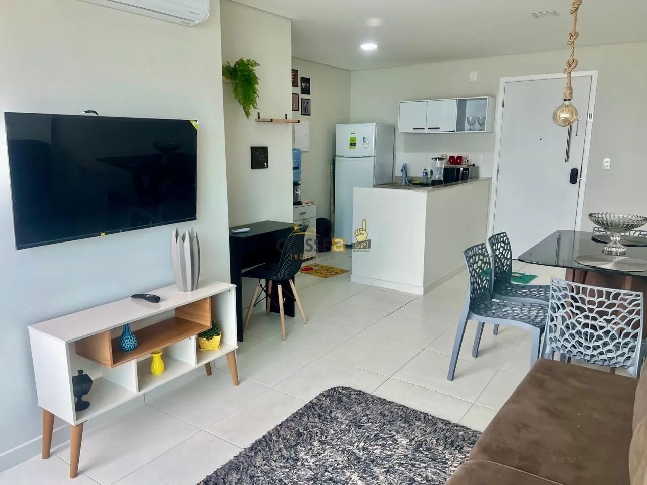 Apartamento Beira Mar 1 quarto Mobiliado em Barra de Jangada - Foto 3