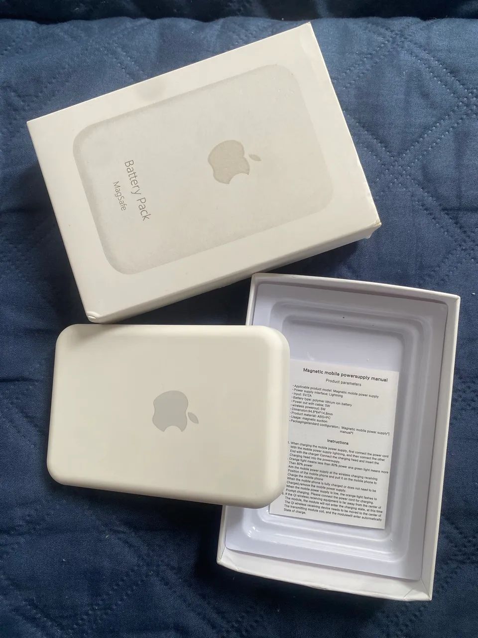 Carregador de indução para iPhone novo