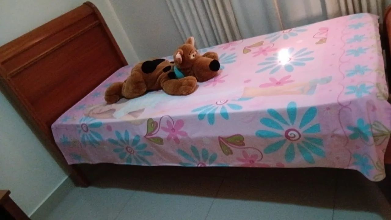 Cama solteiro de madeira  - Foto 3