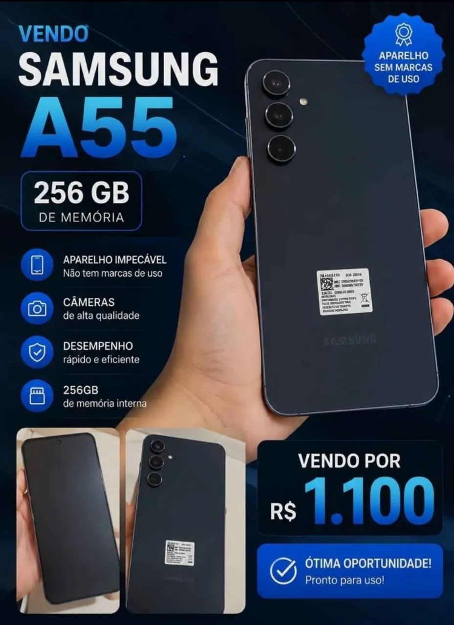 Vendo celular Samsung A55