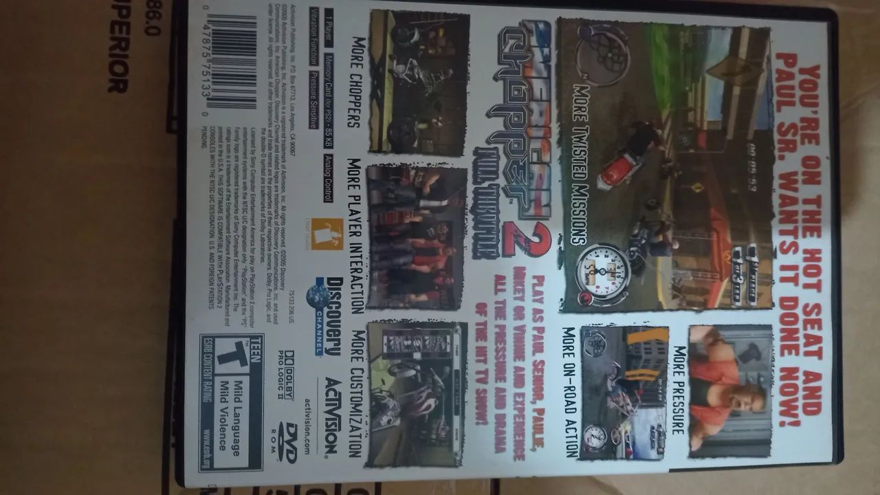 American Chopper 2 Playstation 2 Original - Foto 4