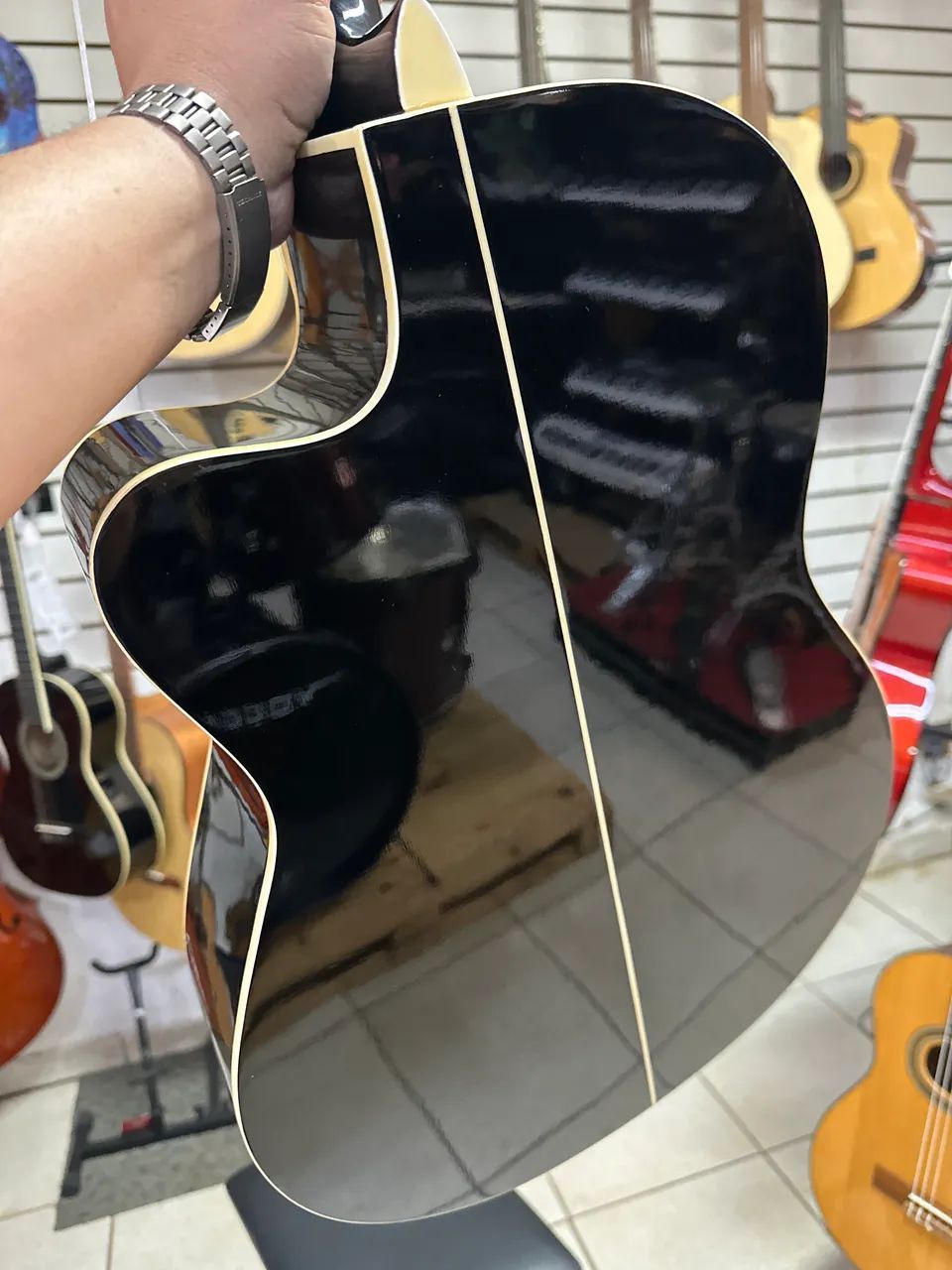 Violão Condor nylon elétrico  - Foto 3