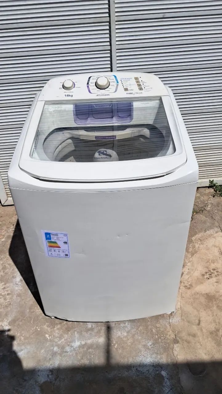 Máquina de lavar eletrolux