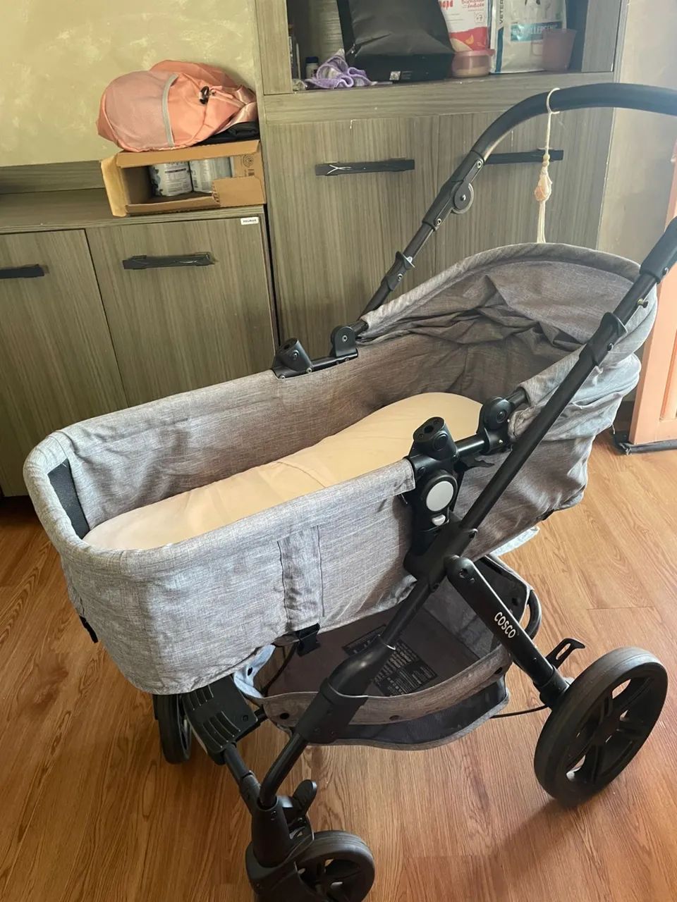 Vendo carrinho de bebê Moisés  - Foto 4