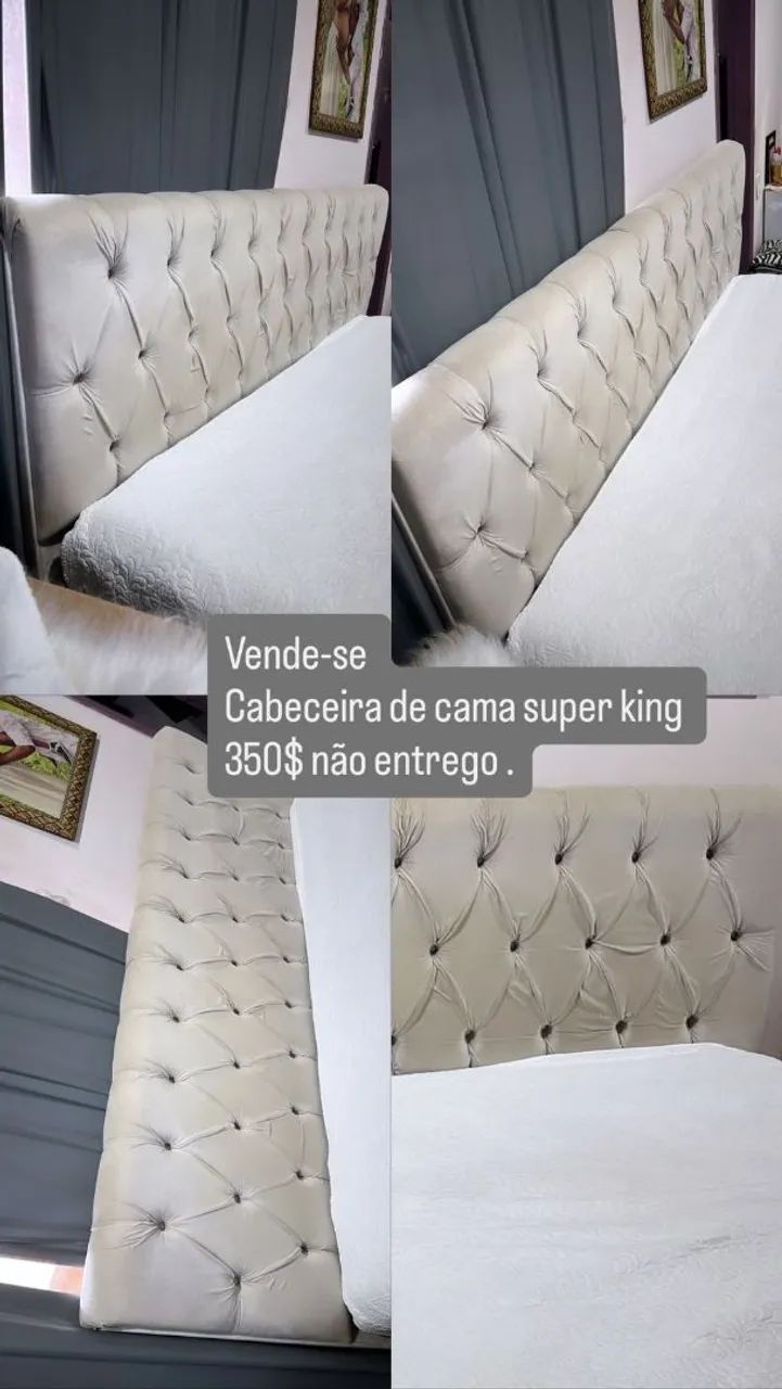 Cabeceira de cama super king