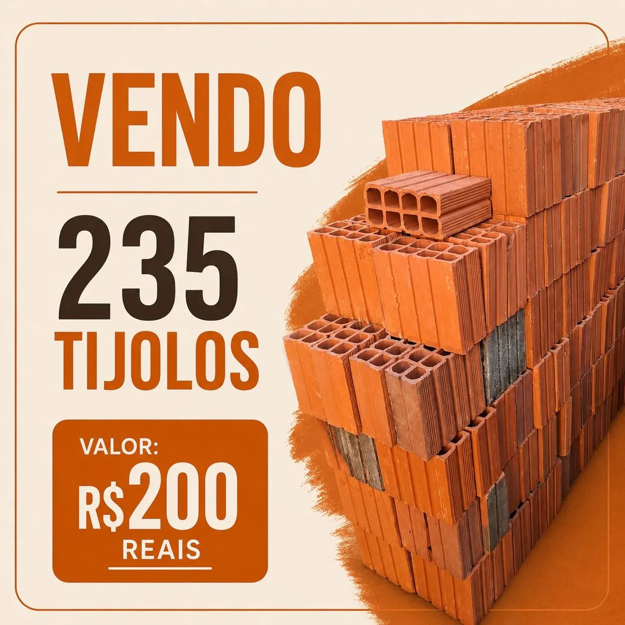 Vendo tijolos