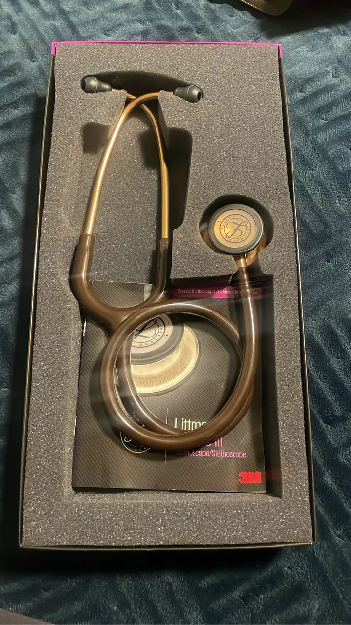 estetoscópio littmann classic iii - chocolate - Foto 2