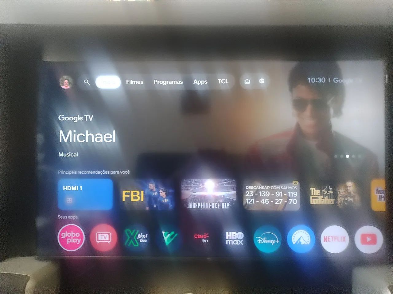 Tv 55 polegadas 4k Qled NOVA  - Foto 3
