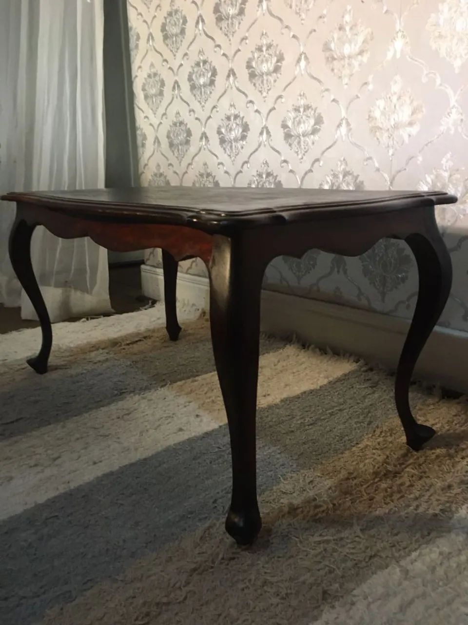 Mesa de Centro Estilo Chippendale em Madeira - Clássica e Sofisticada - Foto 3
