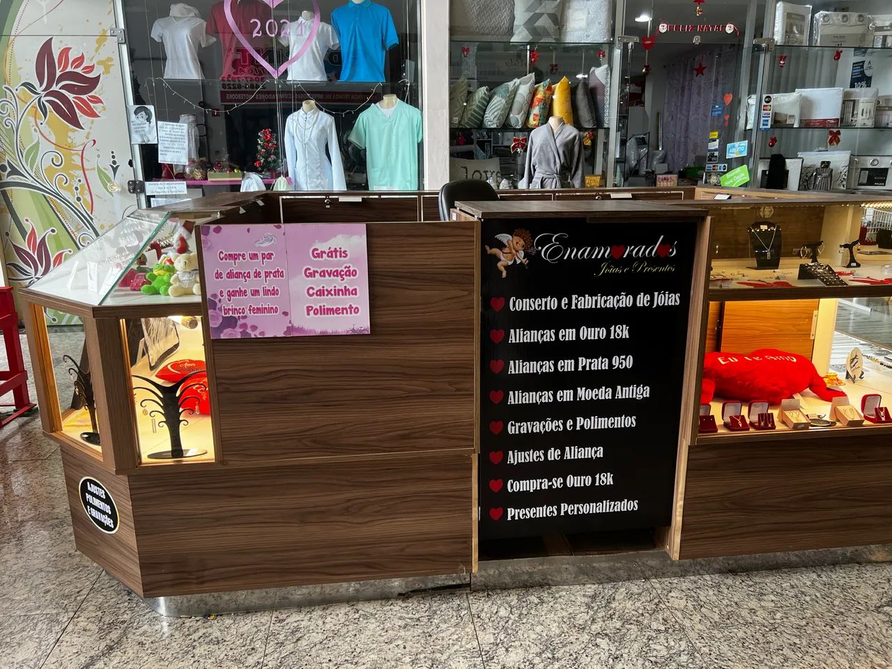 Quiosque para shopping 
