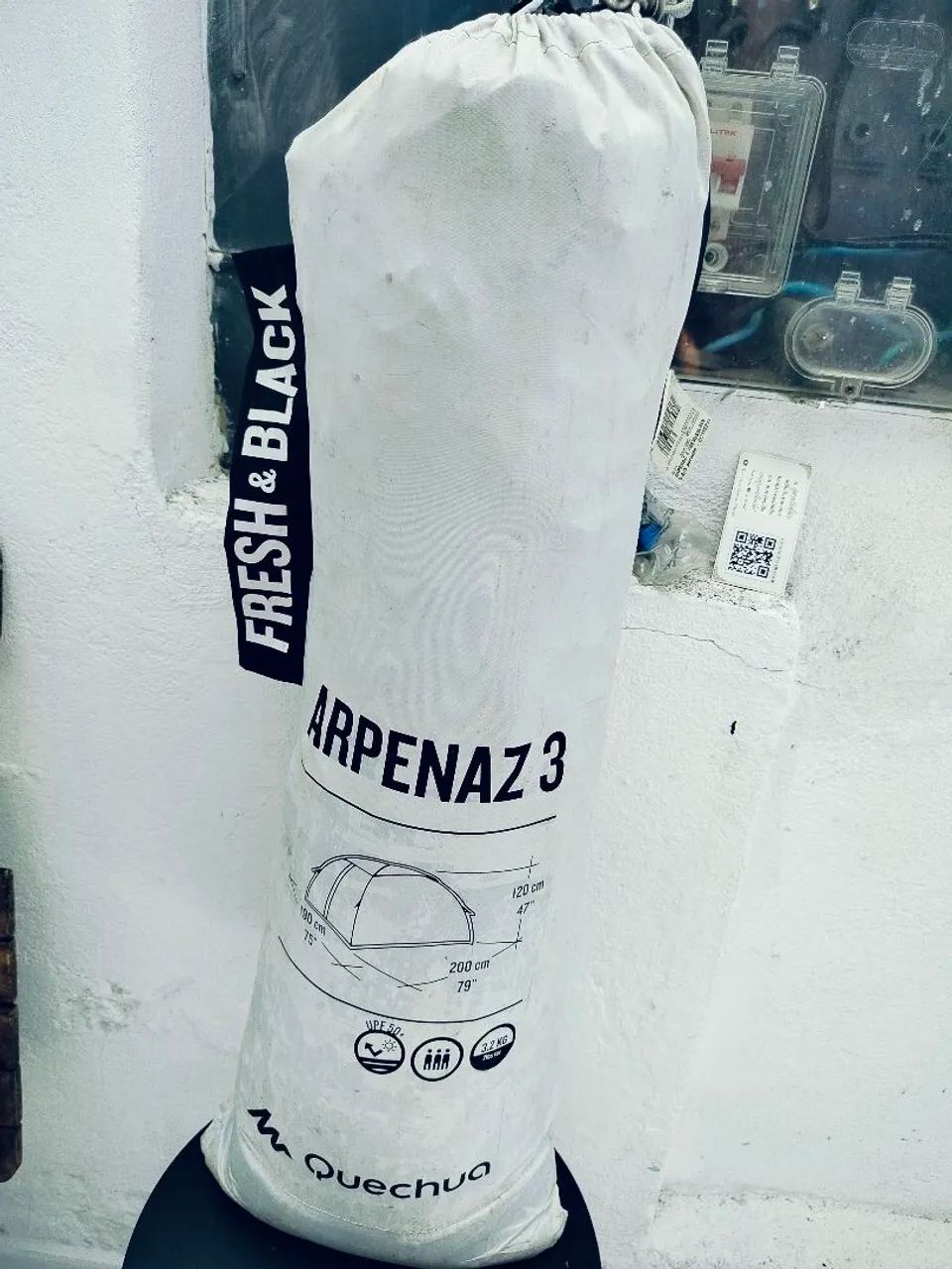Barraca quechua arpenaz 3 pessoas 