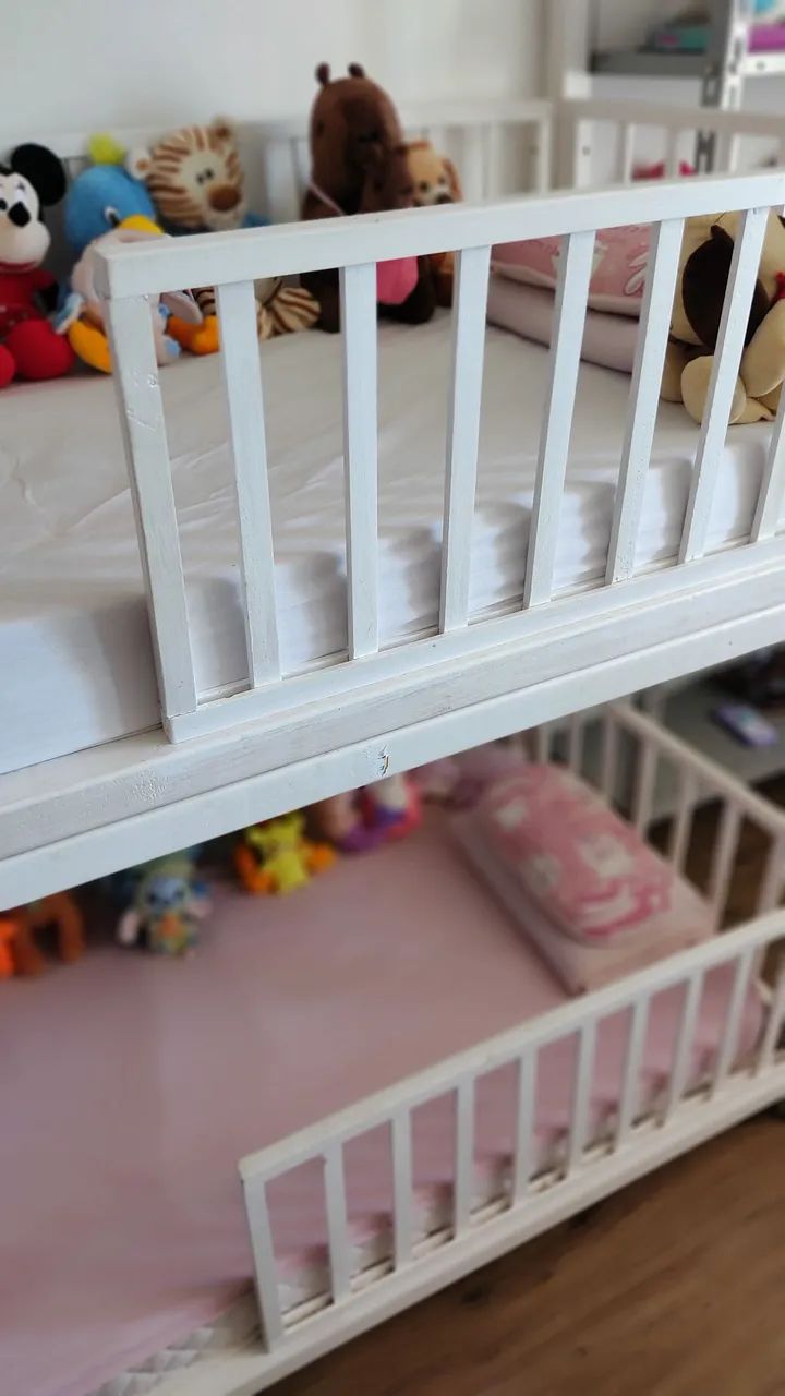 Cama Montessoriana + colchões (dupla) - Foto 3