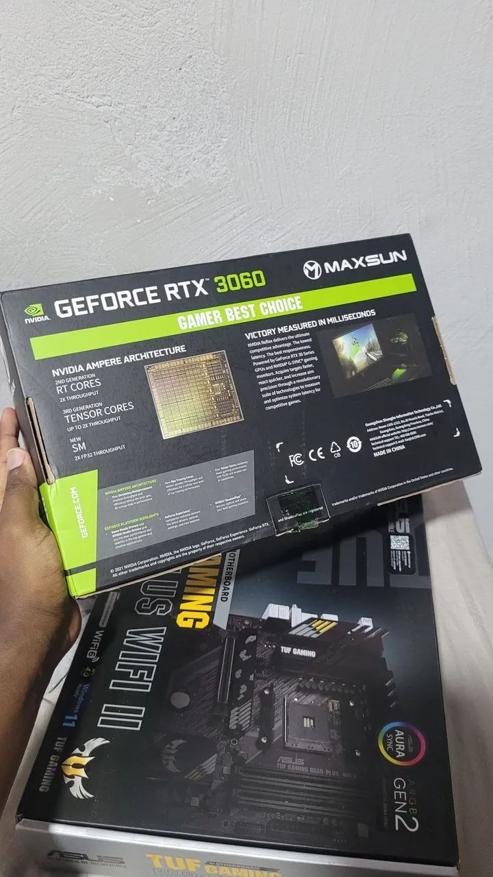 Placa de vídeo Geforce RTX 3060 Nvidia - Foto 2