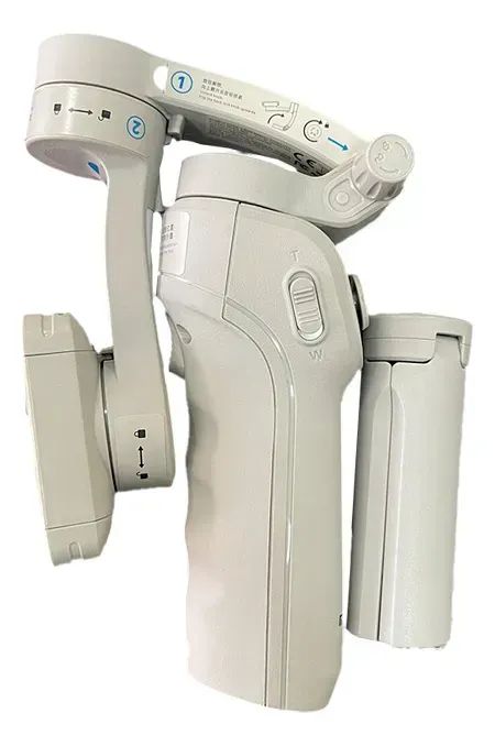 Estabilizador Gimbal Celular Com 3 Eixos Tripe Articulado Cinza - Foto 2
